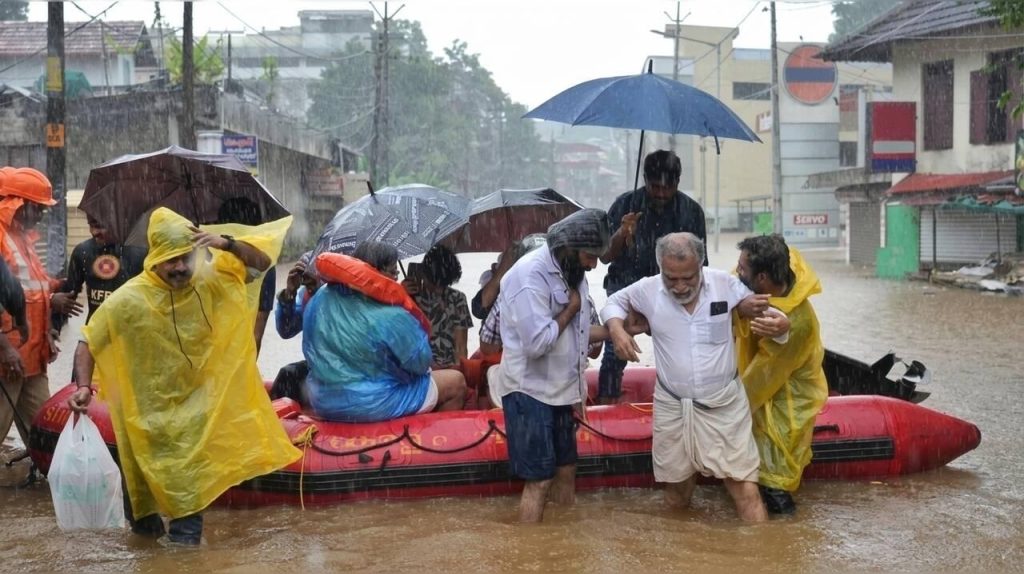 BJP Leader Raises Concerns Over Rain-Affected Kottayam kon15