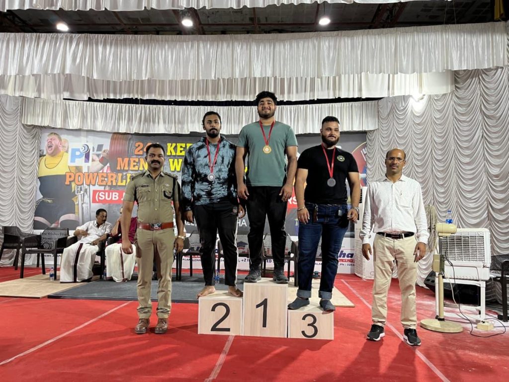 Kottayam Powerlifters Win 20 Medals at State Championship kon16
